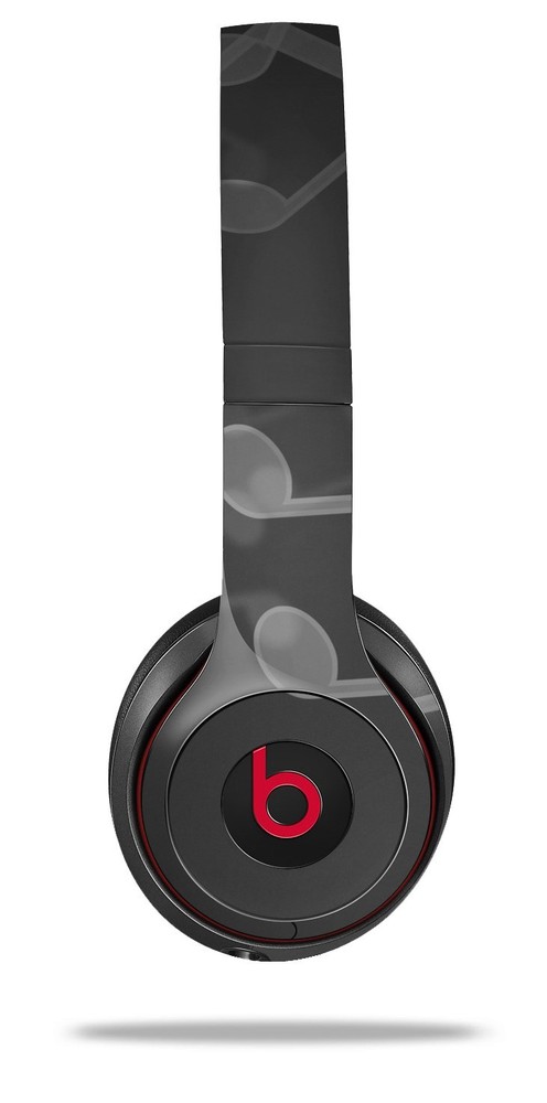 Skin Beats Solo 2 3 Bokeh Music Grey Wireless Headphones NOT INCLUDED