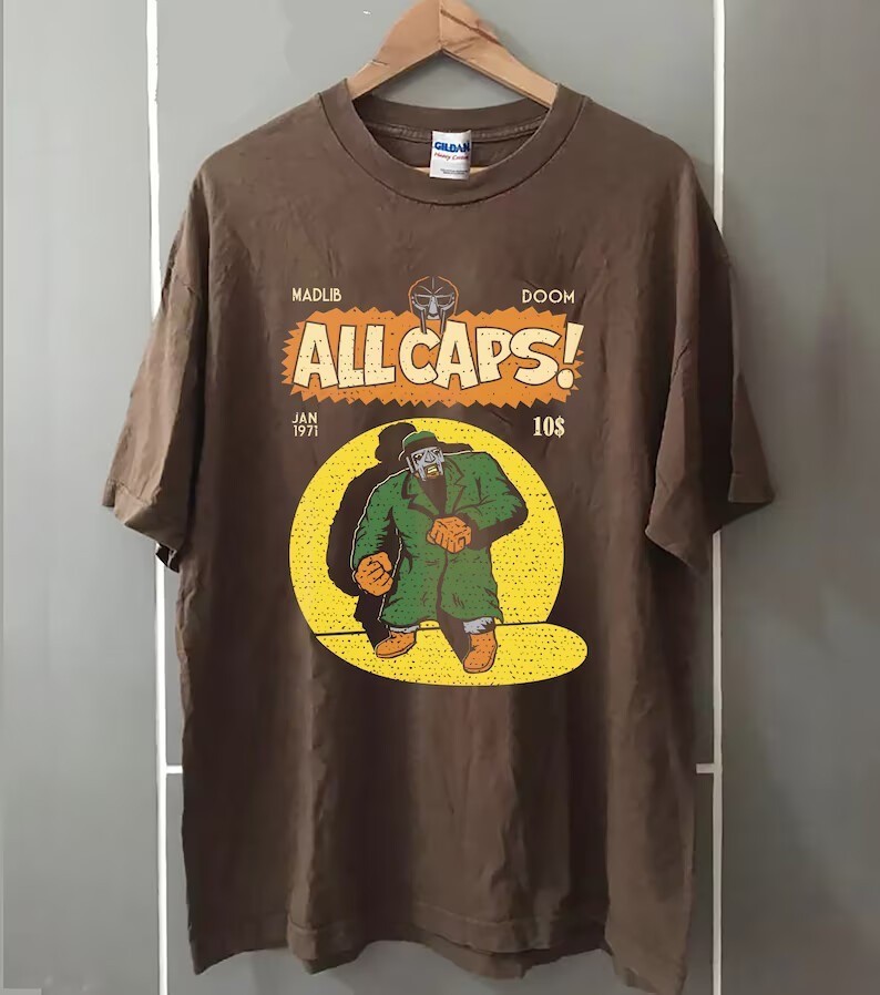 Vintage MF Doom Shirt Mf Doom Tee , Graphic Shirt   20D1446