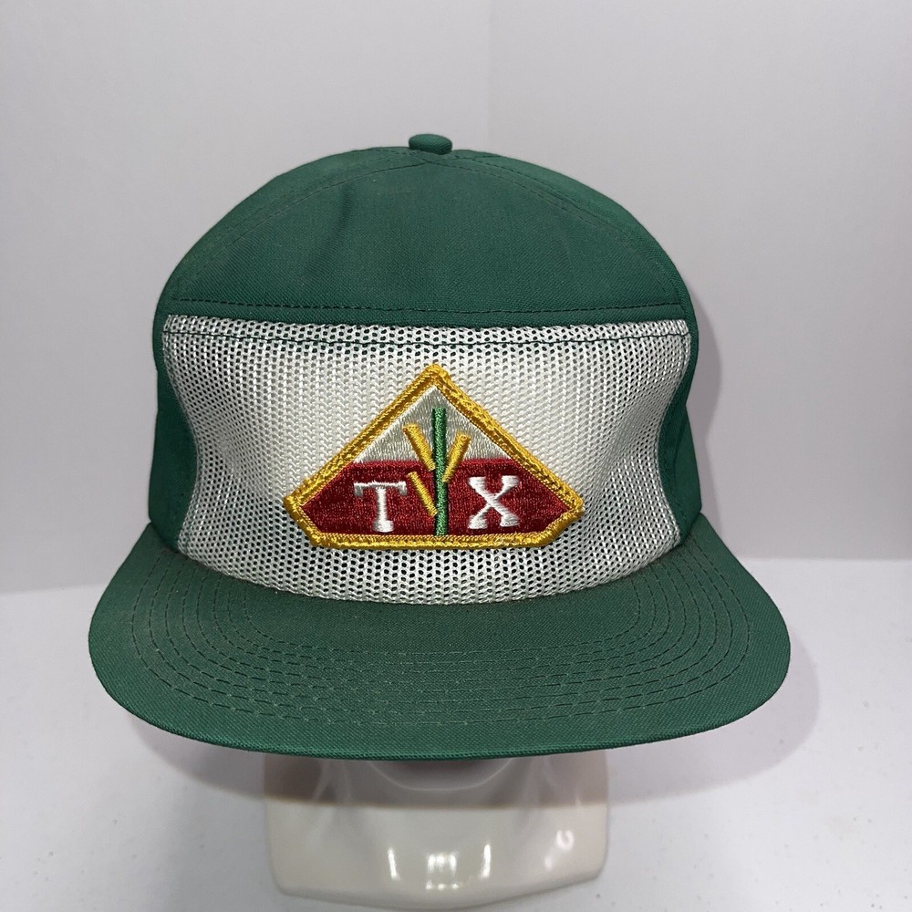 Vtg Texas Patch Trucker Hat K Brand Made In The USA Cap Texas NWT