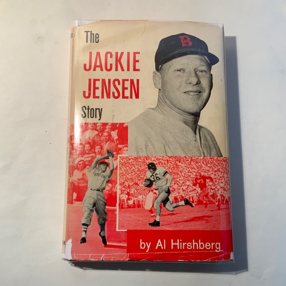 The Jackie Jensen Story by Al Hirshberg 1960 Julian Messner, 1st edition VG+/VG
