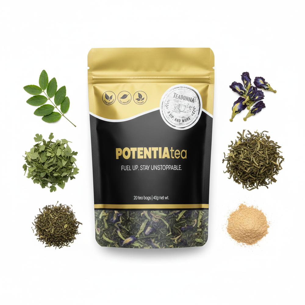 POTENTIATea/ Hormone balance/ Vitality/ Focus/ Performance/ Men's Health