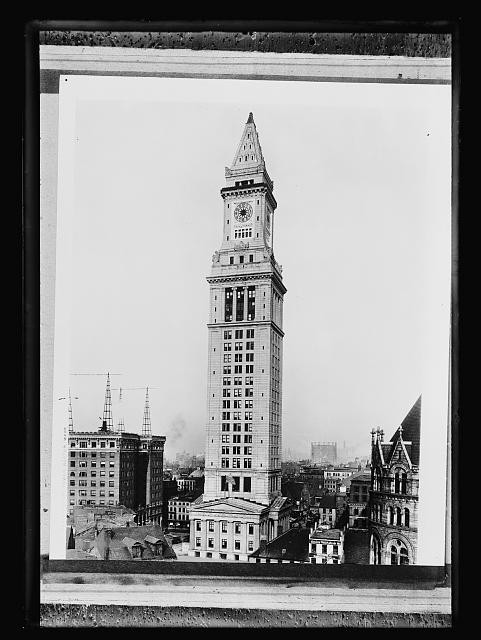 Photo:Custom House Tower Boston Massachusetts Skyline Photograph