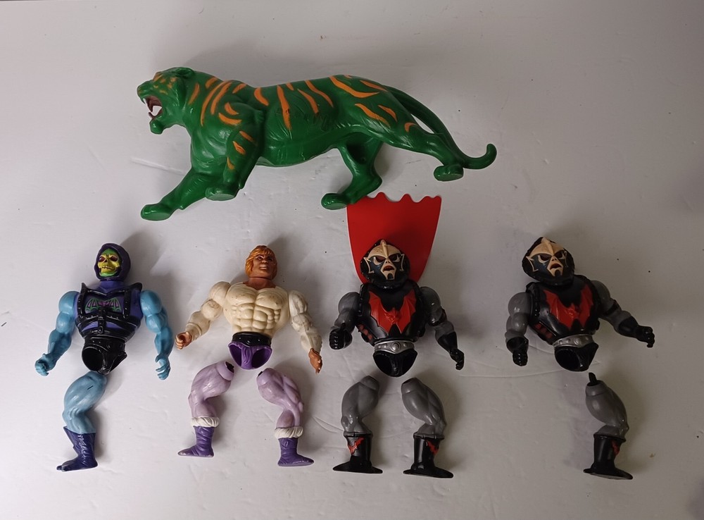 Vintage Masters of the Universe He-Man Action Figure Parts  