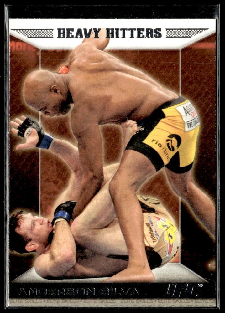 2011 Topps UFC Moment of Truth Anderson Silva Elite Skills HSC