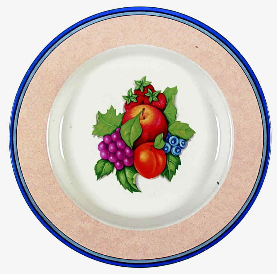Certified International Fruit and Berry Salad Plate 3423854
