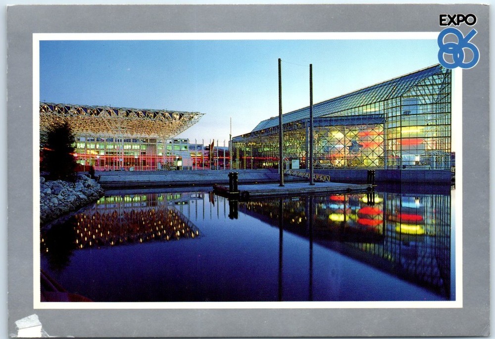 Postcard - British Columbia Pavilion, Expo 86 - Vancouver, Canada