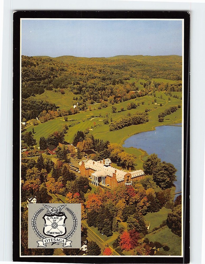 Postcard The Otesaga Hotel Cooperstown New York USA