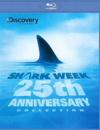 Shark Week 25th Anniversary Collection (Blu-ray Disc, 2012) Documentary Sea Life