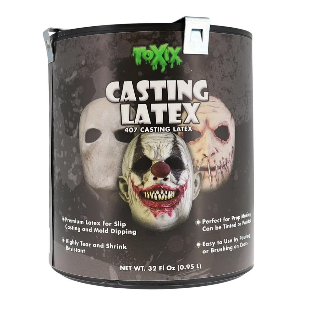Premium Latex 32 Fl Oz for Easy Mold Making and Prop Creation