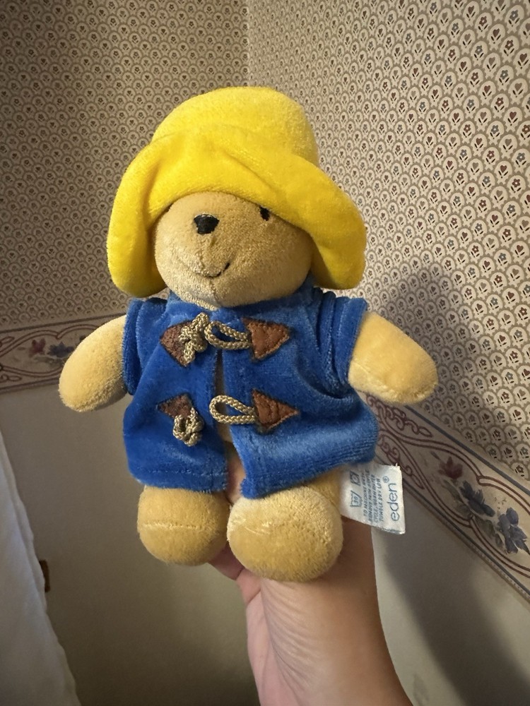 Paddington Bear Stuffed Animal Teddy Bear Plush  8” NO TAG