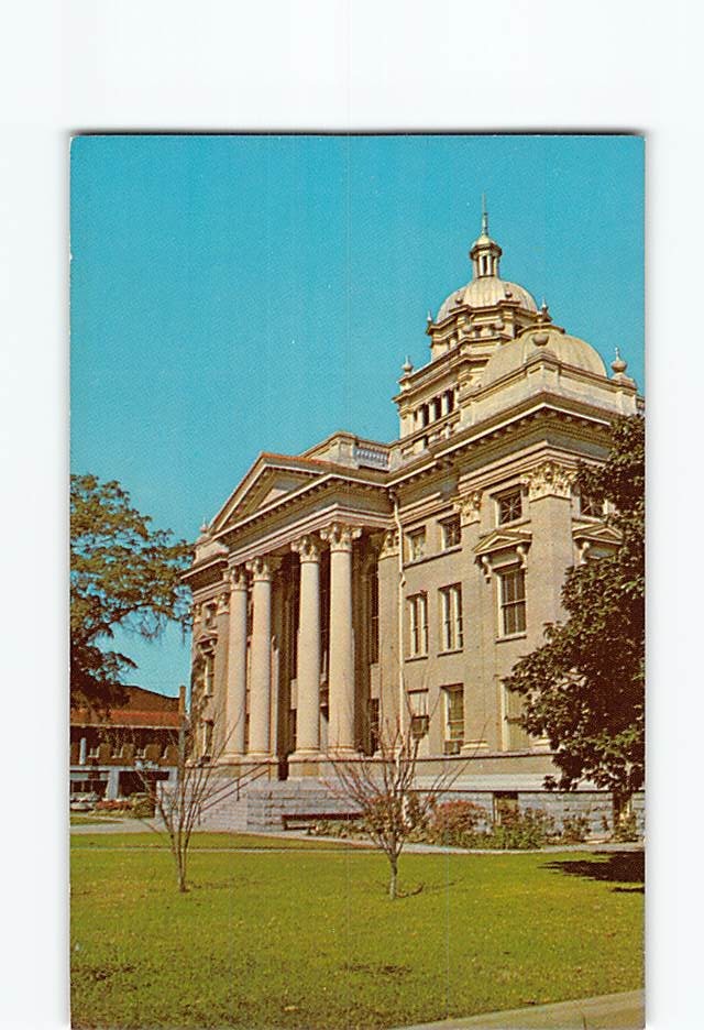 Postcard Lowndes County Courthouse Valdosta Georgia USA