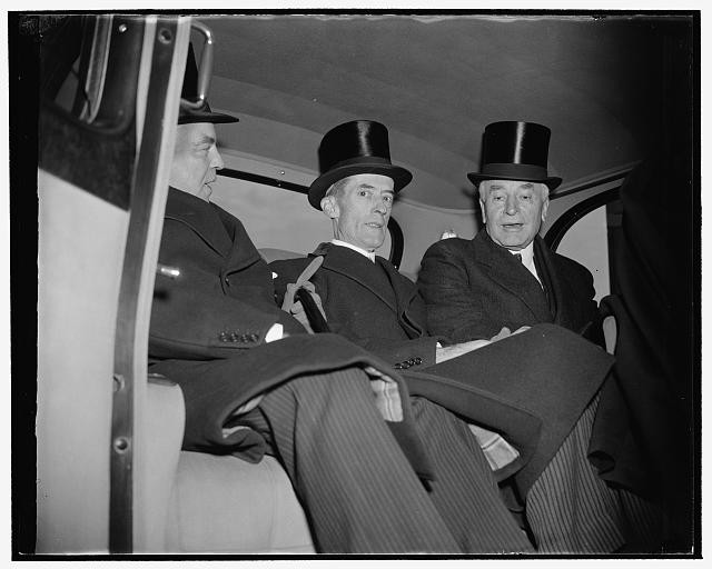 Washington DC Mackenzie King Cordell Hull Marvin McIntyre 1938 Union Station