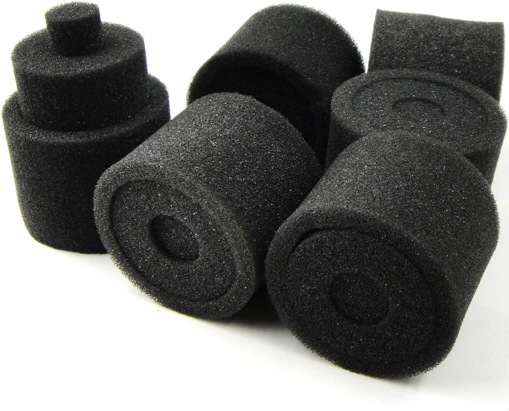 6Pcs New 1/8 RC Nitro Engine Buggy Air Dust Filter External Sponges Accessories
