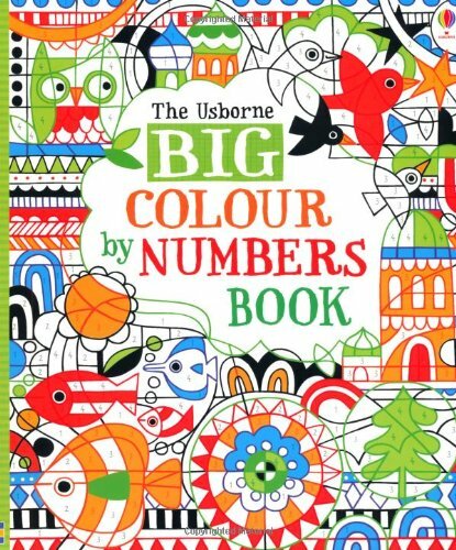 Big Colour by Numbers Book By Fiona Watt