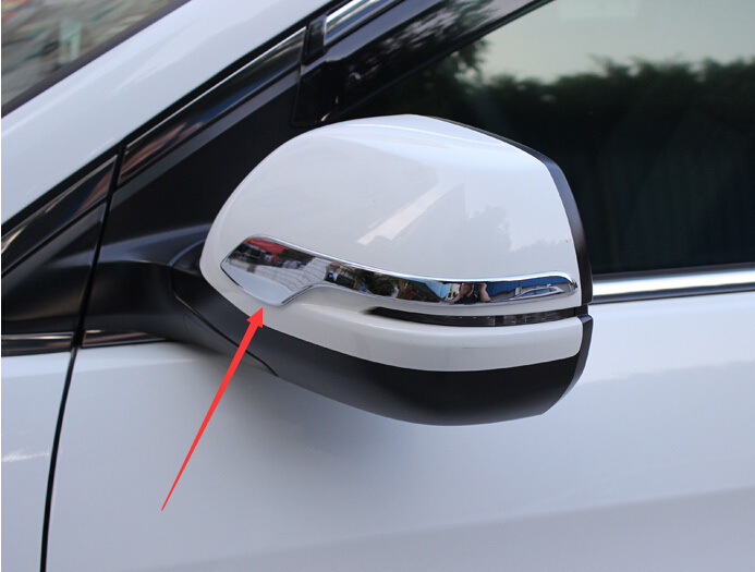 ABS Chrome Mirror Stripes Cover Trim For Honda CRV 2012-2016-image