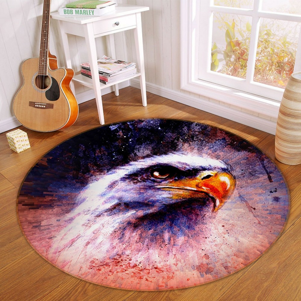 3D Eagle Non-Slip Rug Mat O1627 Animal Print Photo Carpet Elegant Home Decor