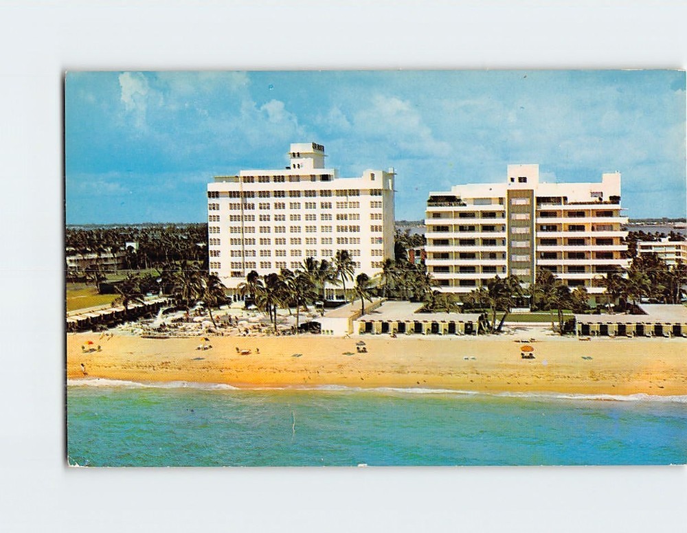 Postcard Kenilworth & Kenilworth House Miami Beach Florida USA