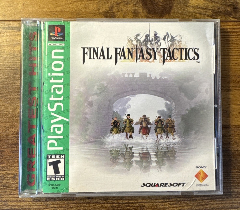 Final Fantasy Tactics Greatest Hits | Sony PlayStation 1 PS1 1998 | CIB Complete