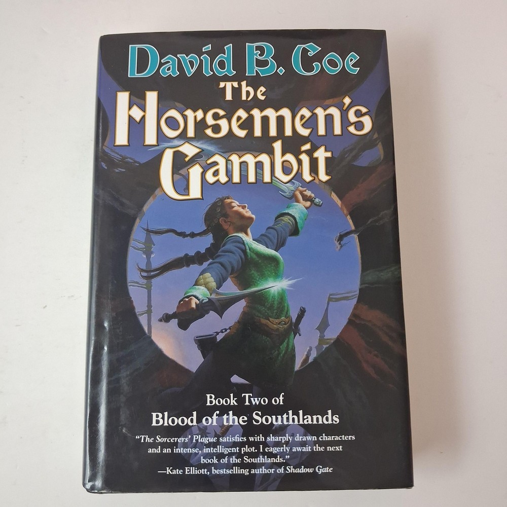 The Horsemen's Gambit David B. Coe Tom Doherty Associates Black HC DJ 2009