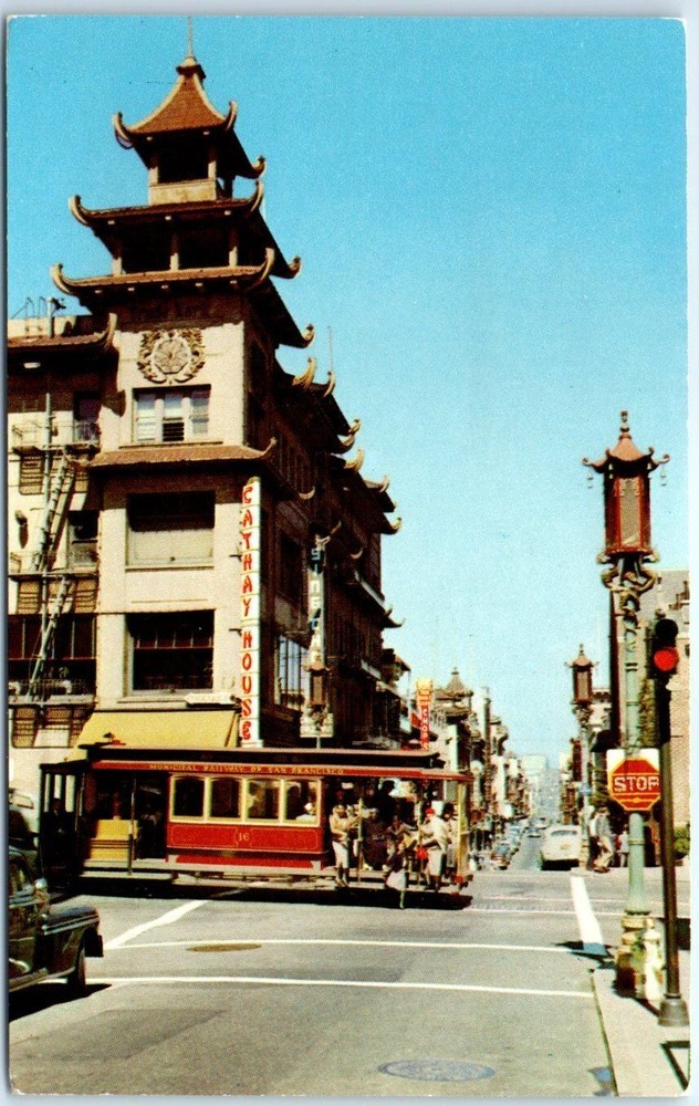 Postcard - Chinatown - San Francisco, California