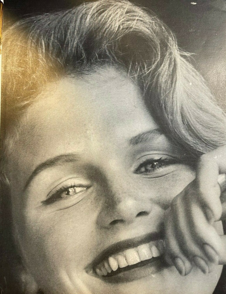 1960 Actress Lee Remick illustrated