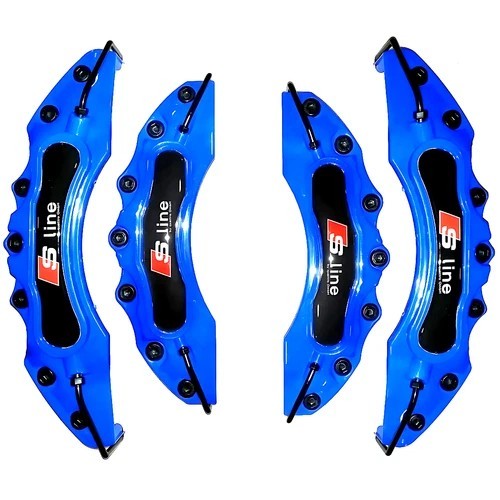 4 PCS Brake Caliper Cover for Audi B3 A3 A4 A6 A7 A5 Q5 Q3 RS Q5 Q7 Q2 S-Line RS