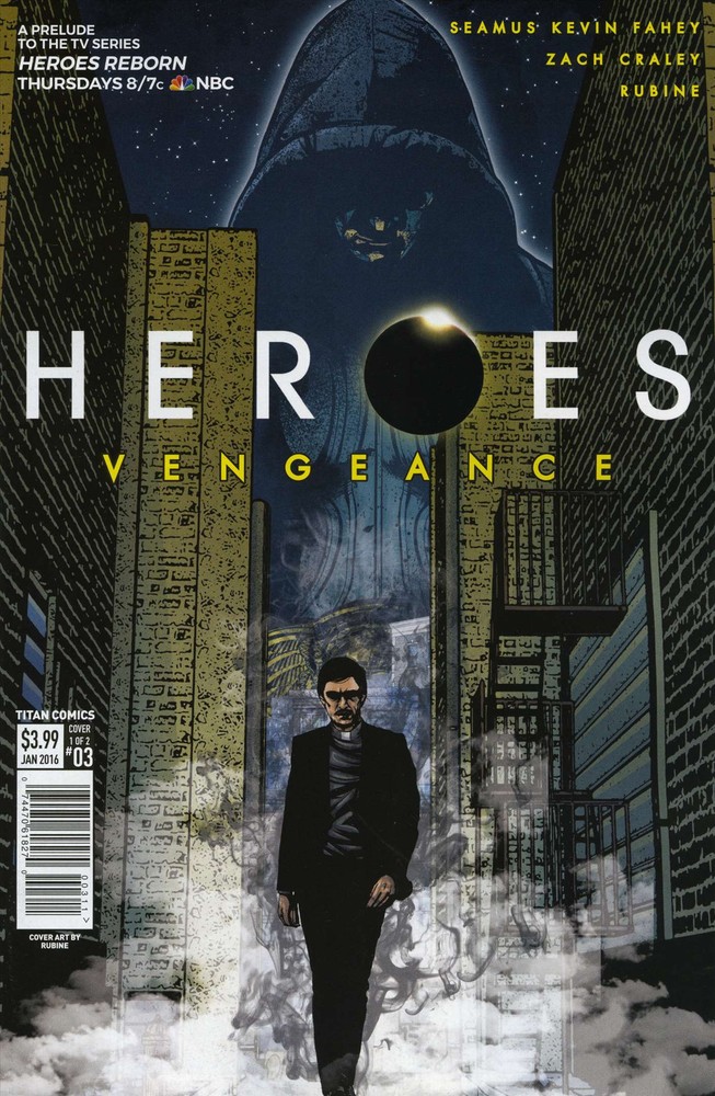 Heroes: Vengeance #3 VF/NM; Titan | Based on NBC TV Show - we combine shipping