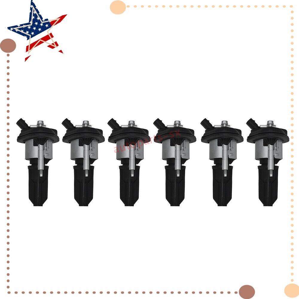 6 Pack Ignition Coil Compatible with 02-05 Chevy Trailblazer GMC Canyon Envoy UF303