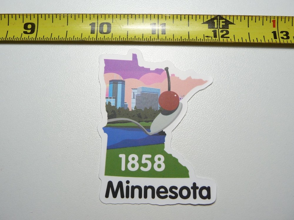 Minnesota State Pride USA Travel Vacation Birth Trip Souvenir