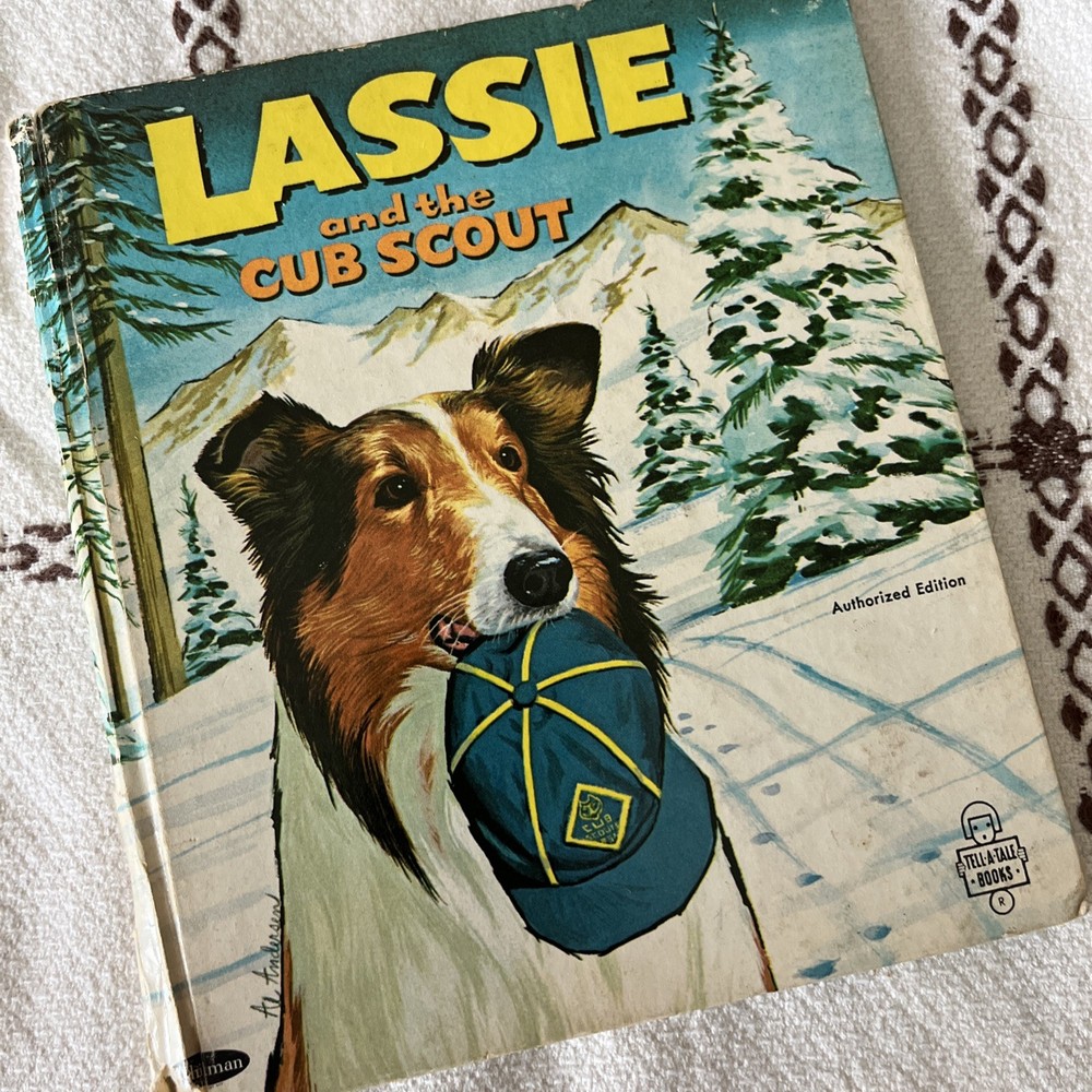 Lassie and the Cubscout a Tell-A-Tale Book, 1966 (Authorized Edition)