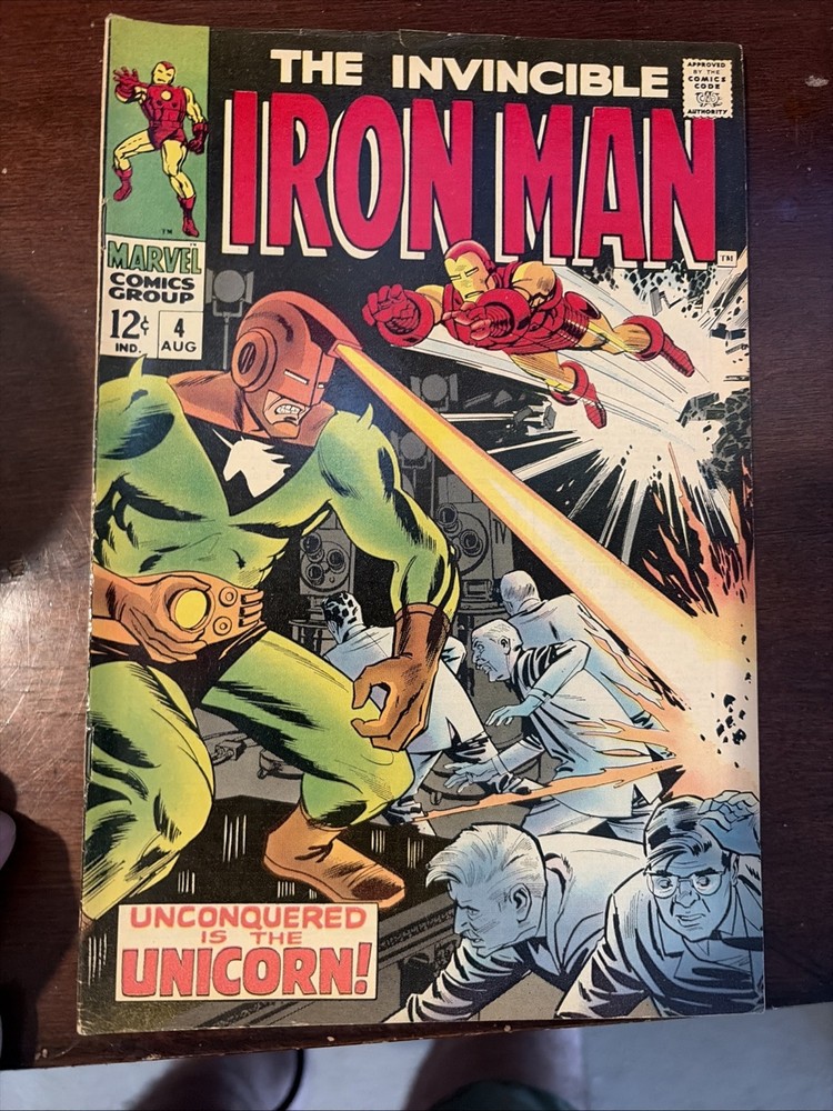 Iron Man #4 (Marvel Comics August 1968)