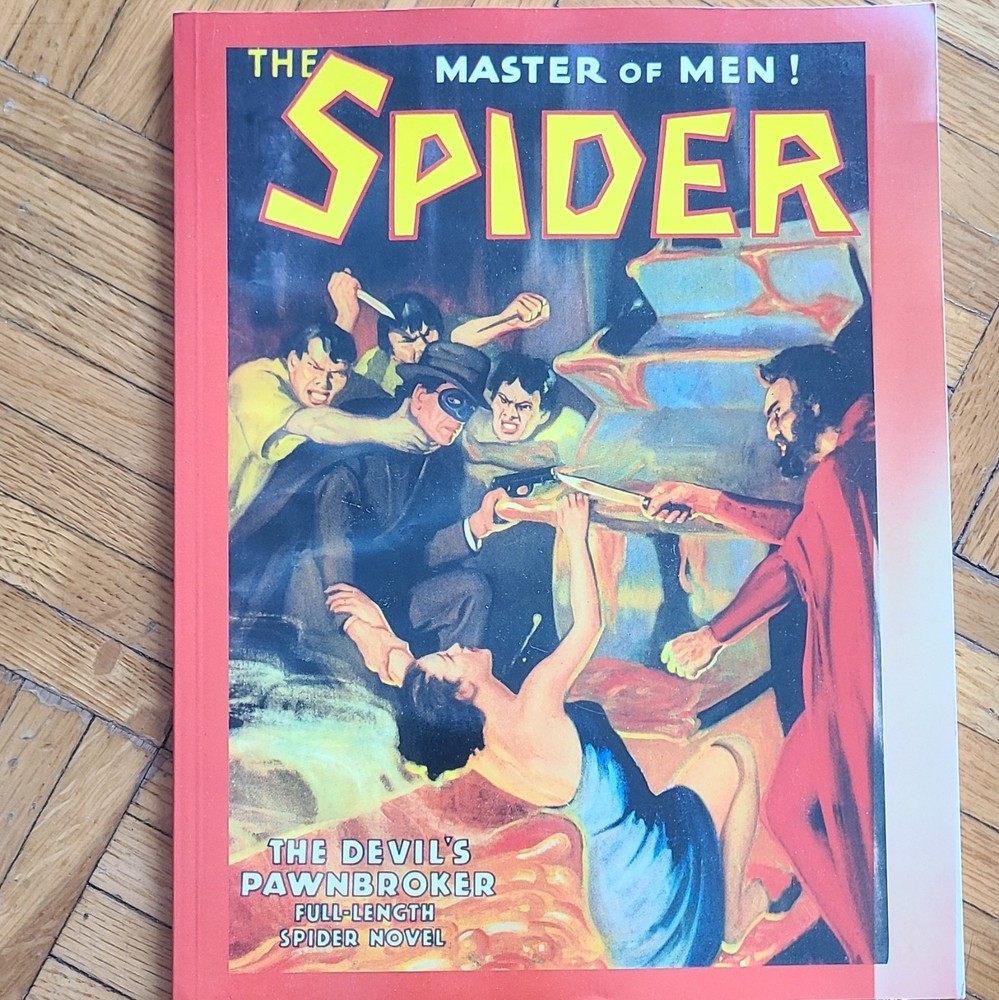 The Spider Master of Men Devil's Pawnbroker Stockbridge PB Pulp Press 1998
