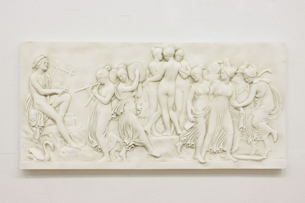Dance of the Muses Sculpture Vintage Panel Thorvaldsen 61