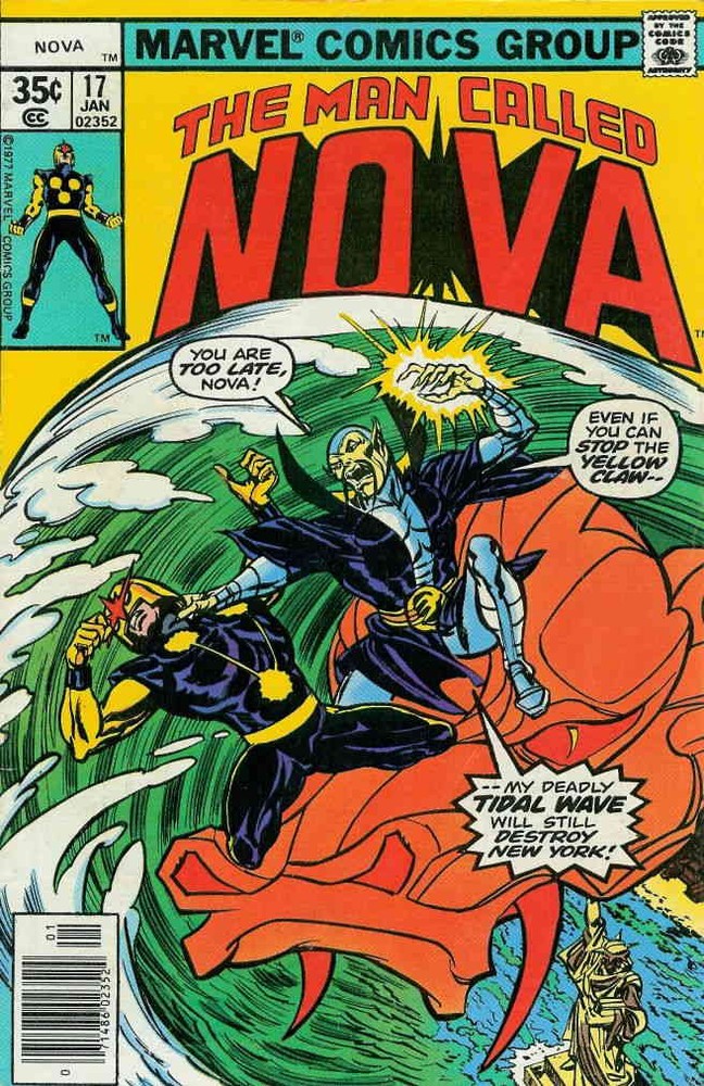 Nova (1st Series) #17 FN; Marvel | Yellow Claw - we combine shipping