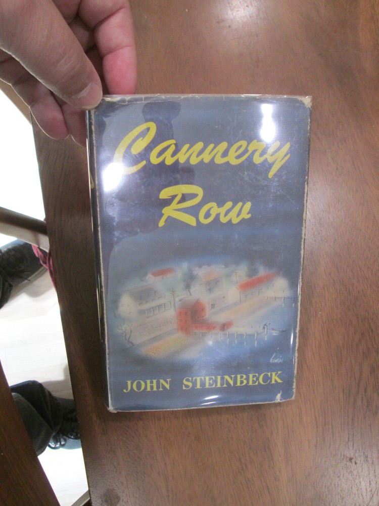 John Steinbeck CANNERY ROW 1st Edition 1945 First State Binding in jacket