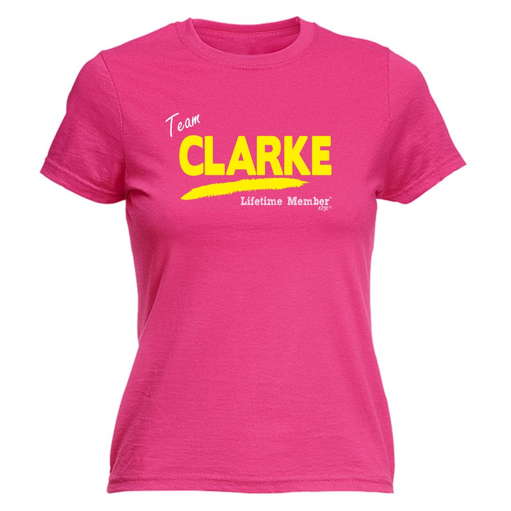 Clarke V1 Lifetime Member - Womens T Shirt Funny T-Shirt Novelty gift tshirt