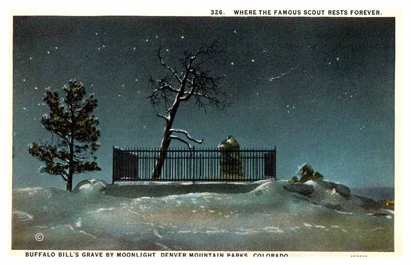 POSTCARD SCENE Denver Colorado CO m/09 AU8893