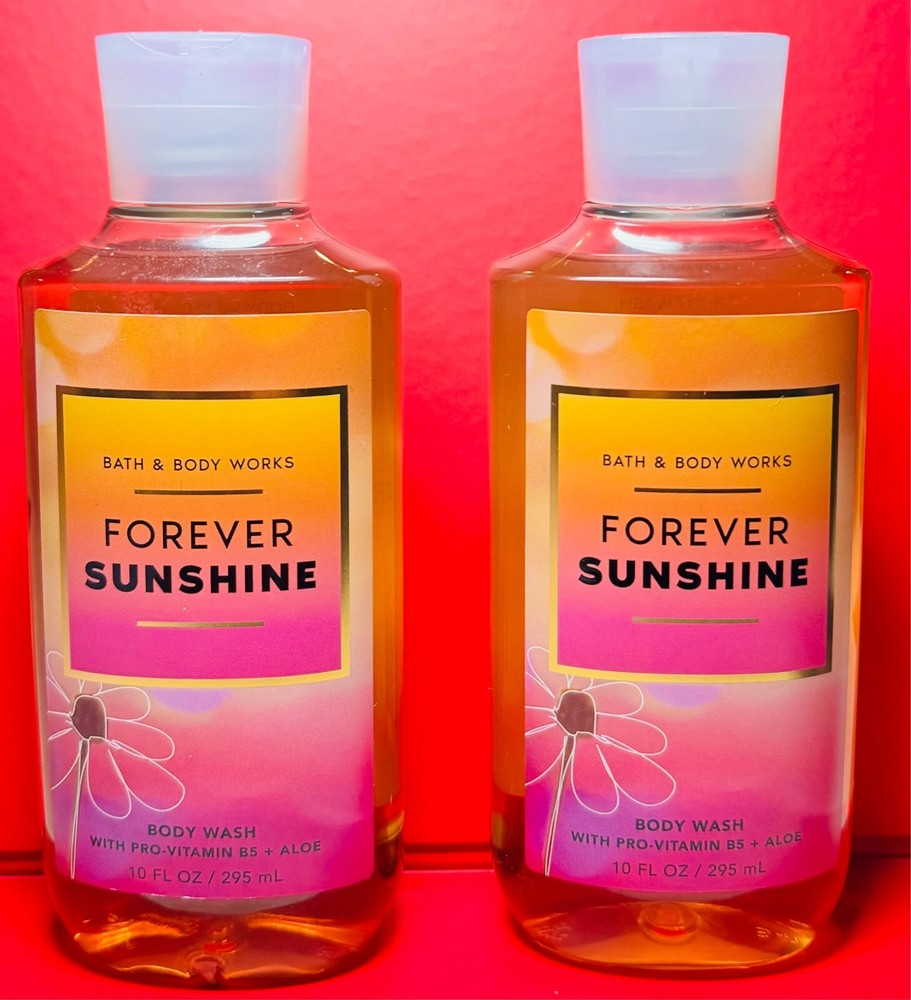 NEW Bath & Body Works Forever Sunshine 2X Body Wash FREE SHIP