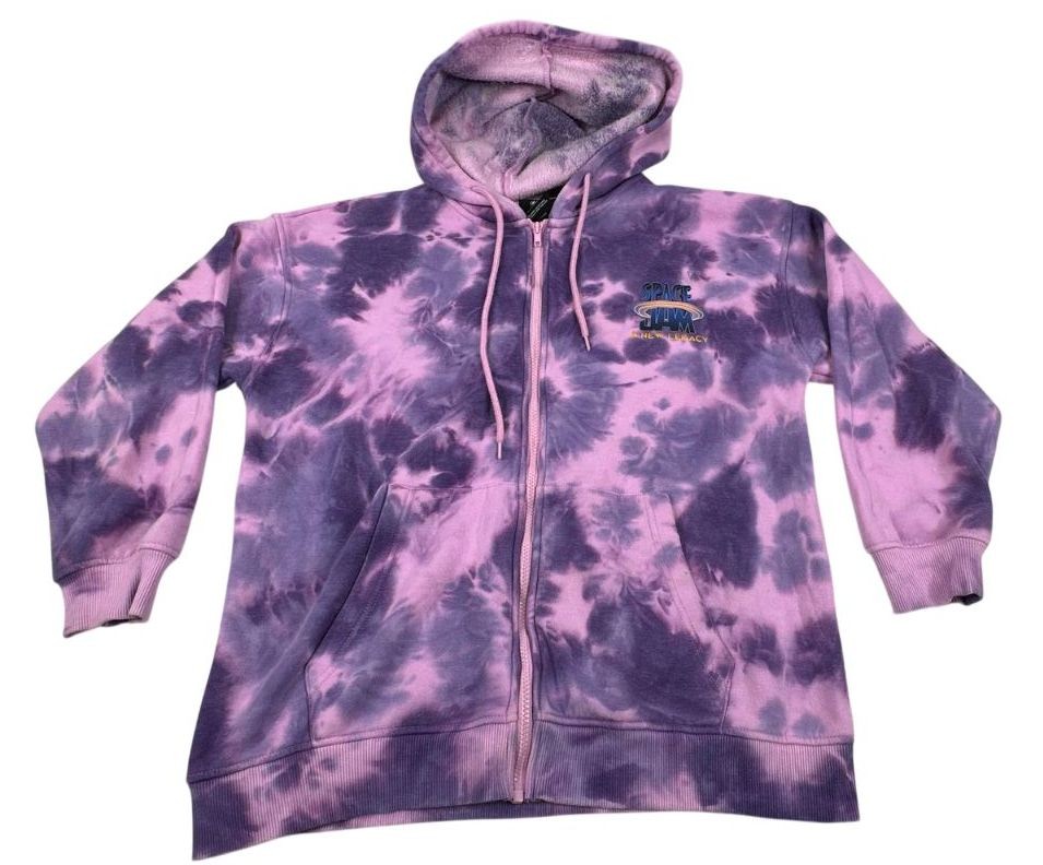 Forever 21 Tie Dye Space Jam A New Legacy Tune Squad Y2K Hoodie. Women's Size M