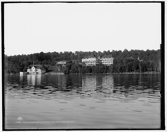 Photo:The Wawbeek Inn, Upper Saranac Lake, Adirondack Mts., N.Y.