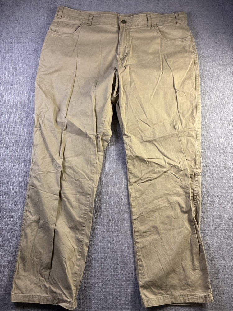 Columbia Pants Men’s 40x32 Beige Chino Outdoor Casual Hiking Straight