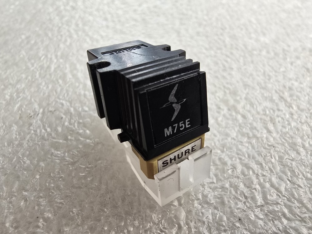 Shure M75E Cartridge with Seagull Logo Stylus Cover Tested VG+ Condition