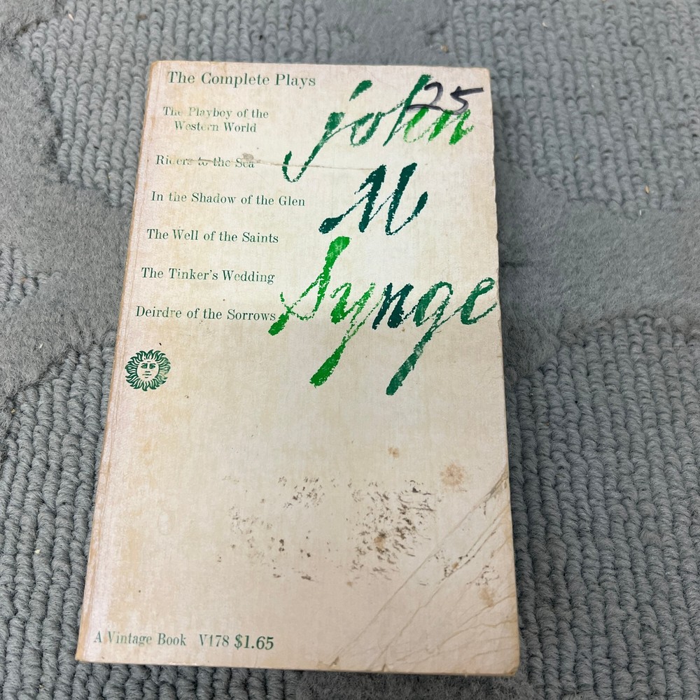 The Complete Plays Of John M. Synge Paperback Book from Vintage Books 1960