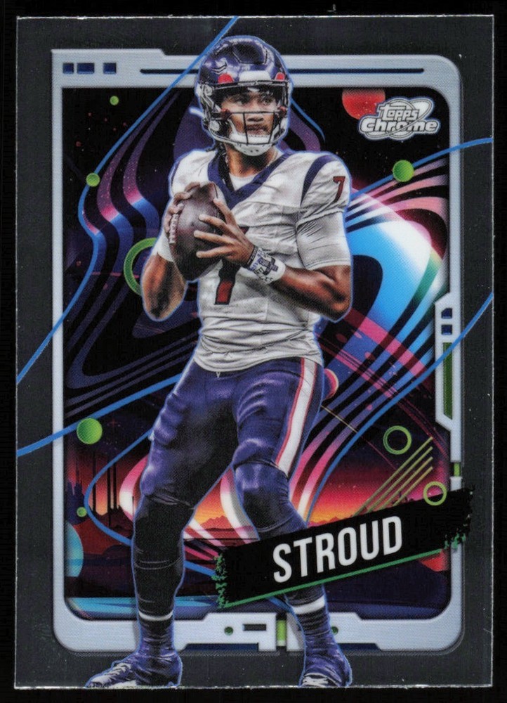 2024 Topps Chrome Cosmic CJ Stroud Houston Texans #40