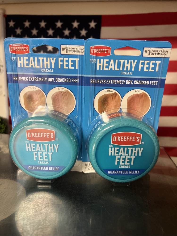 O'Keeffe's Healthy Feet FOOT CREAM 2.7oz Tub ( 2 pack )