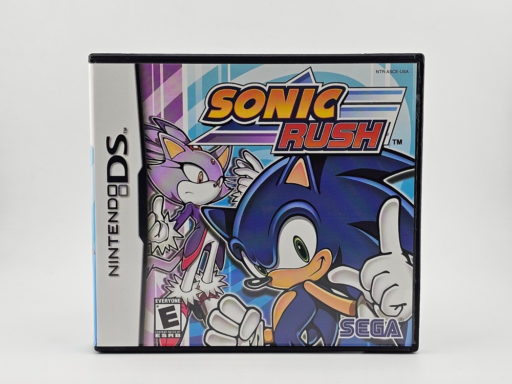 Nintendo DS Sonic Rush CIB Cleaned & Tested