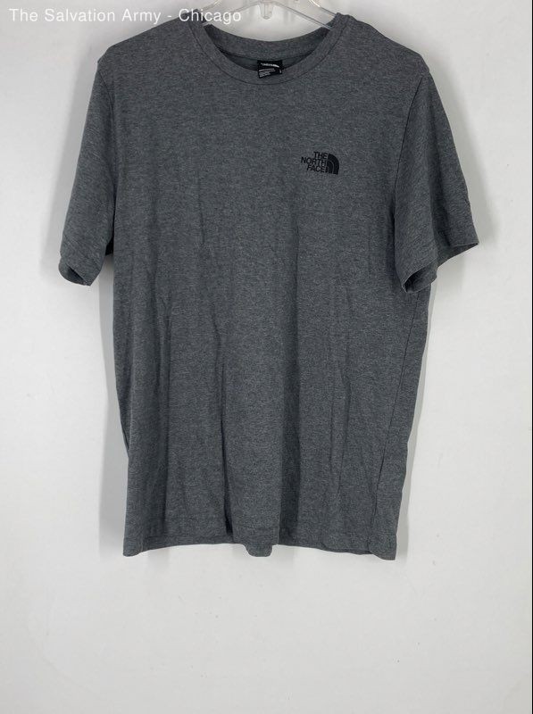 The North Face Mens Gray Short Sleeve Crew Neck Pullover T-Shirt Size Large