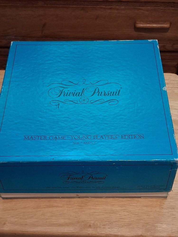 Trivial Pursuit | Master Game Young Players Edition | Vintage  | 1984 Complete