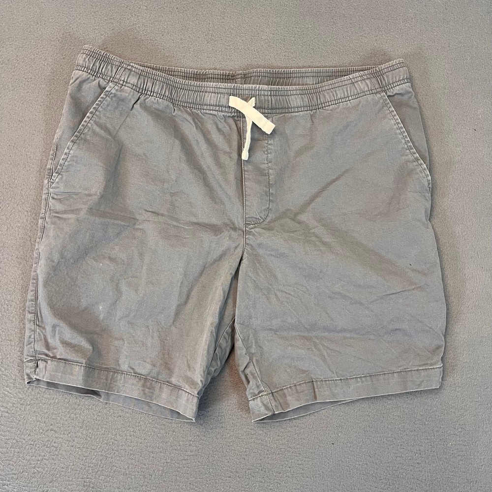Goodfellow & Co Grey Mens Sz Lg Drawstring Shorts 7
