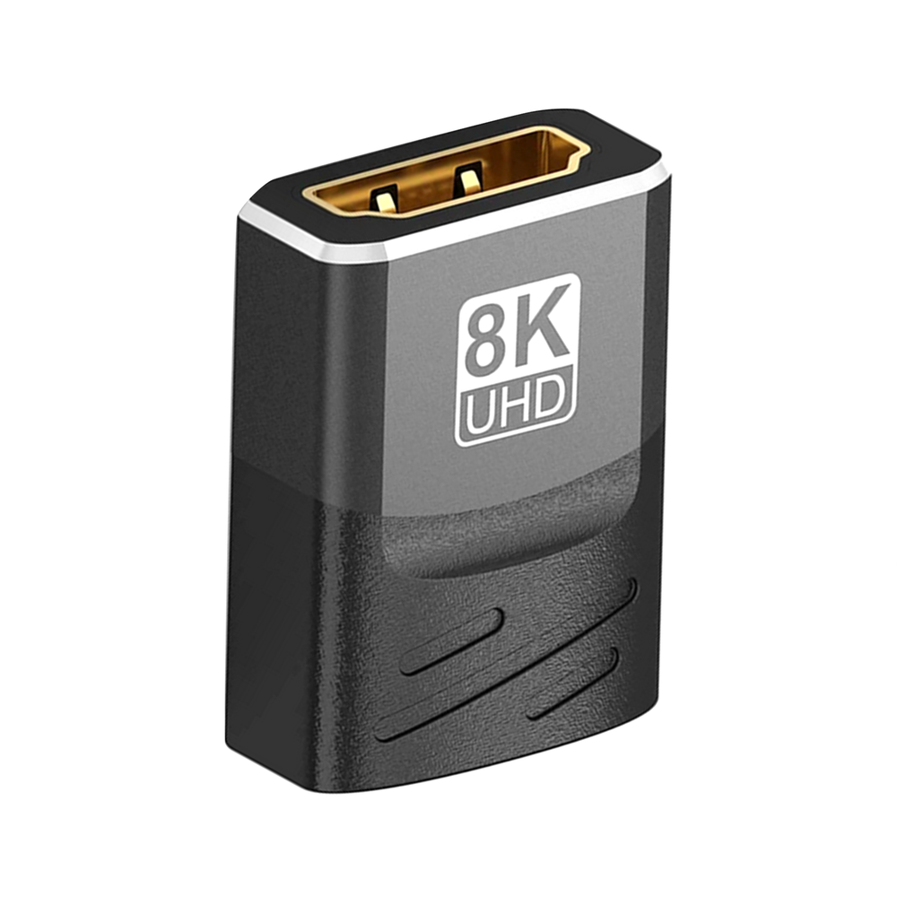 8K 60Hz 4K 120Hz Black HDMI Female to Female Adapter Converter  
